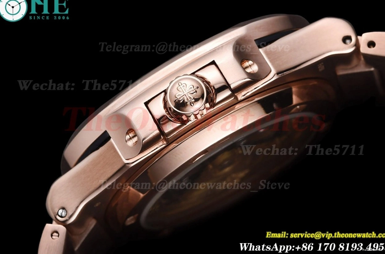 Dial RG Nautilus MY8215 GDF RG White 40mm 0514